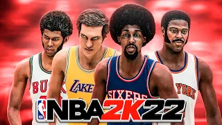 Winning with EVERY 70's team in NBA 2K22 Play Now Online!