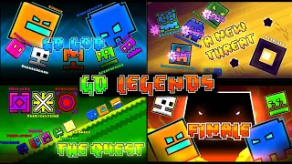 "GD Legends" Season 1 by OmegaFalcon | Geometry Dash 2.11