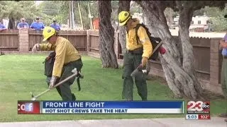 Fighting wildfires on the front lines