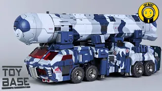 【Icefield Missile Optimus Prime!】TFC Toys STC 01P ICE WOLF Nuclear Launch Optimus Prime Truck Robot