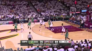 Kyrie Irving Full Highlights 2015 Playoffs R1G1 vs Celtics   SiCK 30 Pts in His Playoff Debut!