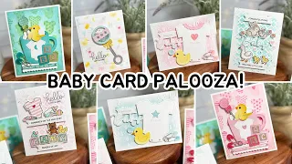BABY CARDS Palooza! (Pretty Pink Posh)