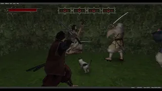 Shinobido Way of the Ninja Mod - Gamuran vs 3 Samurai General ( NPC Battle )