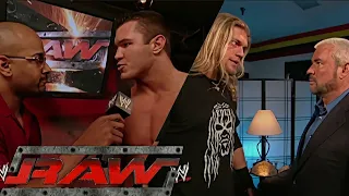 Randy Orton, Edge, Evolution Etc... Backstage Segments Before New Year's Revolution RAW Jan 03,2005