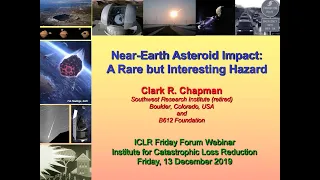 ICLR Friday Forum: Near-Earth Asteroid Impact (December 13, 2019)