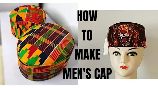 How to Make Awolowo Cap/Ebuka Cap #headgear#awolowocap#turban