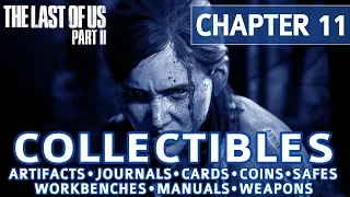 The Last of Us 2 - Chapter 11: Capitol Hill All Collectible Locations (Artifacts, Cards, Safes, etc)