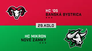 29.kolo HC 05 Banská Bystrica - HC Nové Zámky HIGHLIGHTS