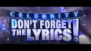 Celebrity Don't Forget the Lyrics - Boyz II Men