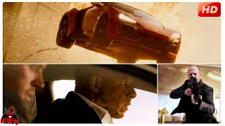 Double-Skyscraper Car Jump Scene- Furious 7 (2015) Movie Clip Full HD