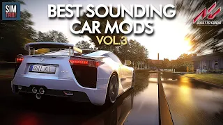 BEST Sounding Car Mods Vol.3 2022 | Assetto Corsa Car Mods Showcase