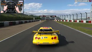 Gran Turismo 7 - 1999 Nissan GT-R GT500 (PENNZOIL Nismo) | Thrustmaster T300RS Gameplay [PS5]