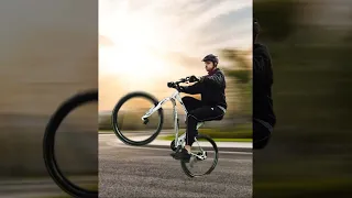 Wheelie lernen versucht… #shorts #wheelie #mtb