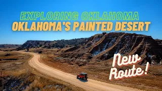 Oklahoma's Painted Desert: Planning a new route.