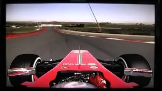 Formula 1 2013 (PS3) Onboard Lap In USA On Austin - [United States Grand Prix]