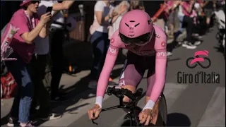 RESUMEN 7 ETAPA GIRO de ITALIA 2024 Daniel MARTINEZ VUELA EN LA CRONO POGACAR ARRASA con GANNA