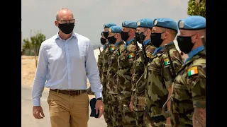 Minister for Defence visit to troops in Lebanon #UNIFIL