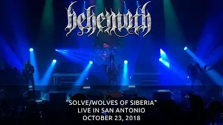 Behemoth "Wolves of Siberia" live in San Antonio - 10/23/18