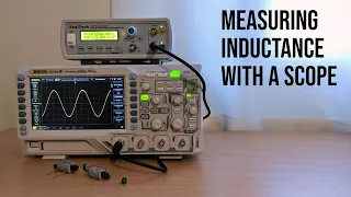 Measuring inductance with an oscilloscope and signal generator