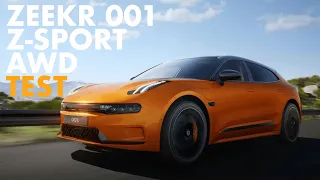 Which ZEEKR 001 is BEST? AWD or RWD Z-SPORT Mountain TEST - RECORD BREAKER! // CHINA DRIVER