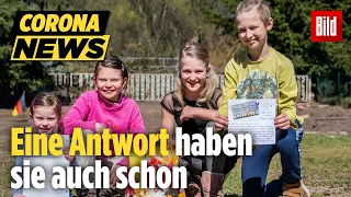 Kinder schreiben Corona-Hilfebrief an Polizei | Aus Sorge um den Osterhasen