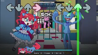 Poppy Doll Vs Huggy Wuggy (Update New Characters) // Playtime // FNF New Mod x Poppy Playtime