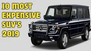 Top 10 Most Expensive SUV's In The World 2019