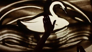 Camille Saint-Saëns - Swan, sand animation