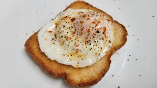 Air Fryer Poached Egg & Toast || Easy Breakfast