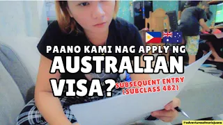 How we applied for an Australian Visa (Subsequent Entry Visa 482)