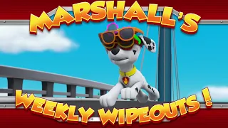 Marshall's Weekly Wipeouts! (Season 4 - Pups Save a Ferris Wheel)