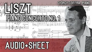 Liszt - Piano Concerto No. 1 in E-flat major (Audio+Sheet) [Cziffra]