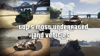 GTA Online Top 5 Most Underrated Land Vehicles Everyone Should Own and Why