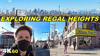 Exploring Toronto's Regal Heights Neighbourhood on Foot (Nov 2021)
