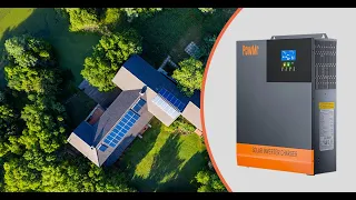 PowMr‘s All-in-One Solar Inverter (POW-LVM3K-24V) Installation Video