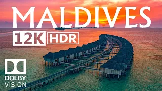 Maldives 12K 60fps UHD HDR - Relaxing Music Along With Beautiful Nature Videos (12K Video Ultra HD)