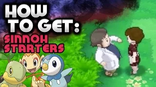 How to Get Turtwig, Chimchar and Piplup (Sinnoh Starters) - Pokemon Omega Ruby and Alpha Sapphire