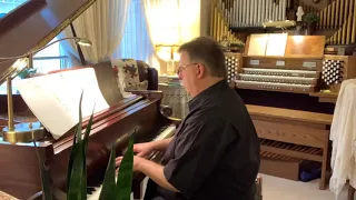 Catholic hymns on the piano