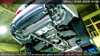 BMW G30 B58 540i / Stone Turbo-back Exhaust System