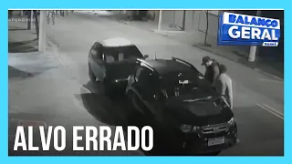 Bandidos são presos após furtarem estepe de carro de delegado