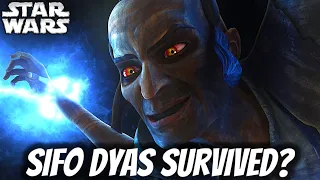 What if Sifo Dyas Survived? Full Story - What if Star Wars