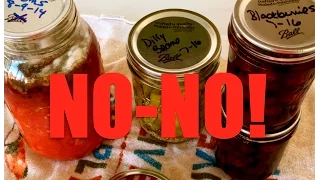 NO-NO! Don't Do This With Your Canned Goods! ~