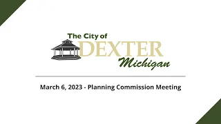 March 6, 2023 Planning Commission Meeting