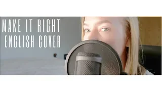 Make It Right - BTS (방탄소년단) [ENGLISH COVER]