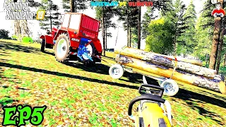 Roleplay pe Dumesti [EP#5]-Cu caruta la padurea Dumestiului-CU COCOMIN |Farming Simulator 19|