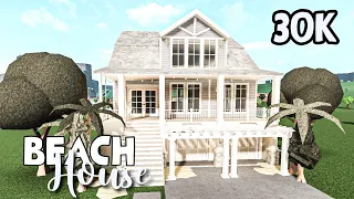 Beach House 30k Speedbuild Bloxburg