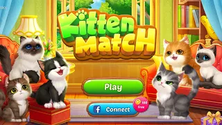 Kitten Match game | Play match -3 with cute cats