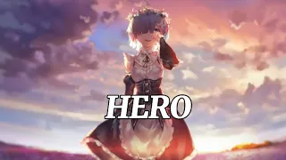 [Nightcore] Hero- Cash Cash(Lyrics)