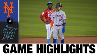 Mets vs. Marlins Game Highlights (5/22/21) | MLB Highlights