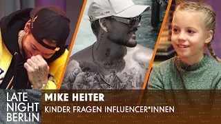 Mike Heiter, wie viel drückt Angela Merkel? | Kinder fragen Influencer | Late Night Berlin